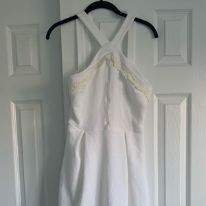 White front cross dress